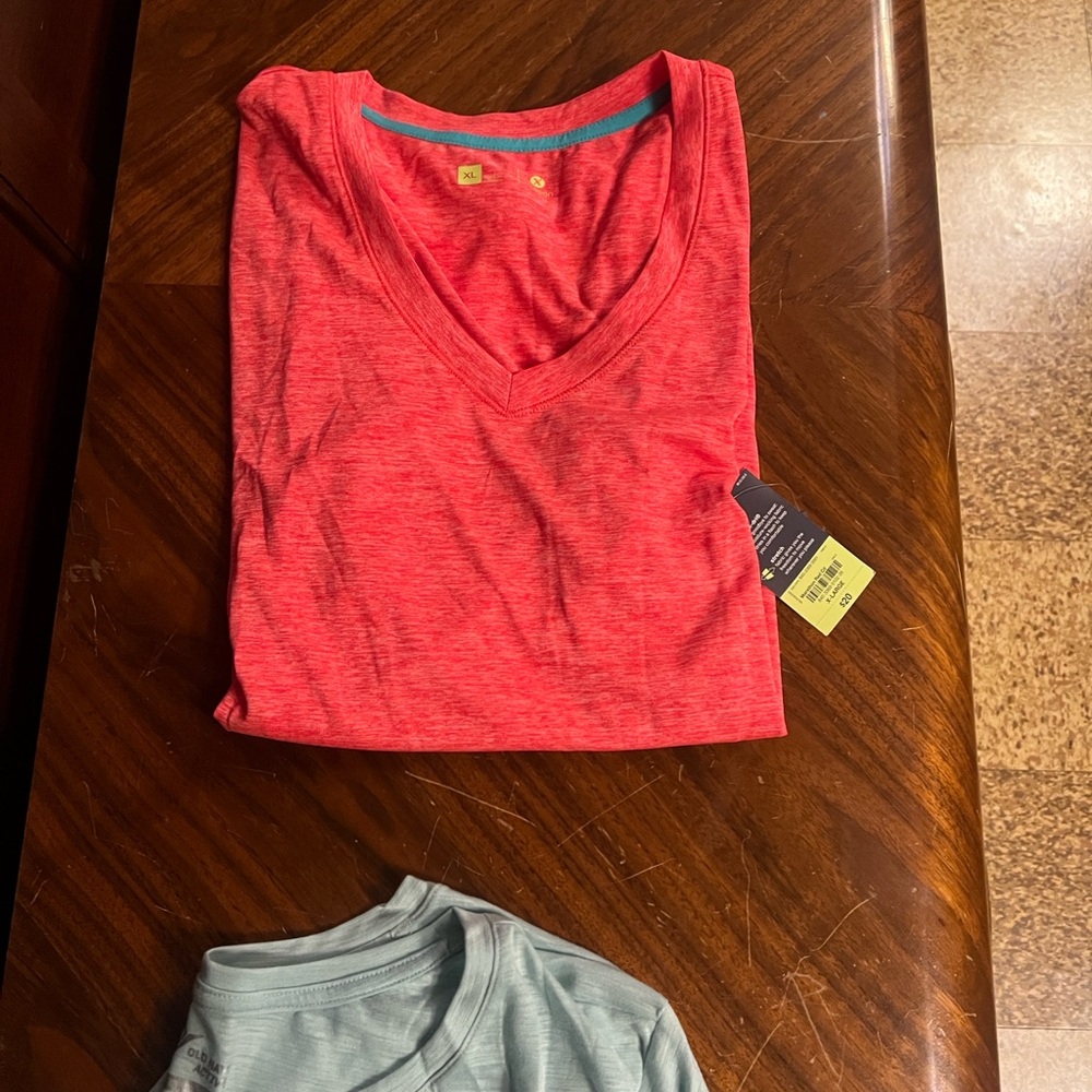 Red V-Neck T-Shirt